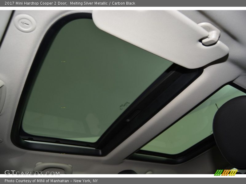 Melting Silver Metallic / Carbon Black 2017 Mini Hardtop Cooper 2 Door