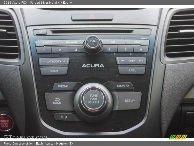 Forged Silver Metallic / Ebony 2013 Acura RDX