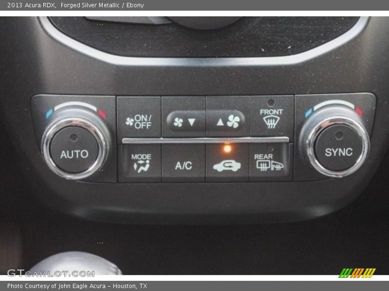 Forged Silver Metallic / Ebony 2013 Acura RDX