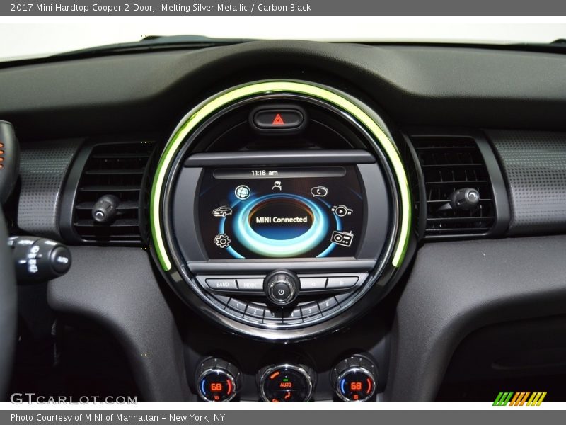 Melting Silver Metallic / Carbon Black 2017 Mini Hardtop Cooper 2 Door