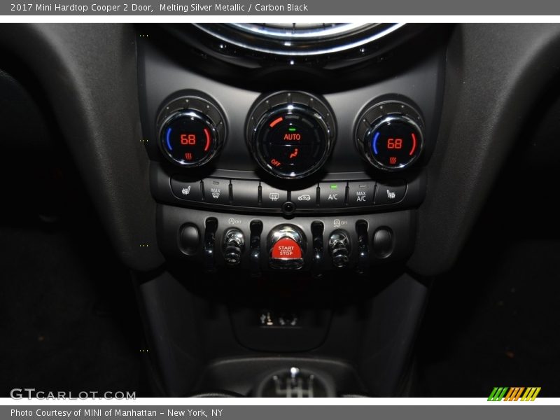 Melting Silver Metallic / Carbon Black 2017 Mini Hardtop Cooper 2 Door