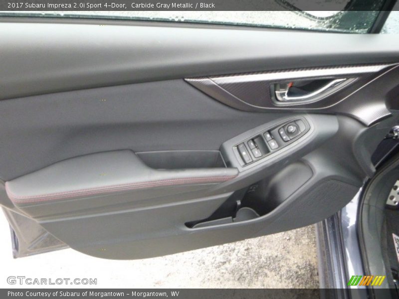 Carbide Gray Metallic / Black 2017 Subaru Impreza 2.0i Sport 4-Door