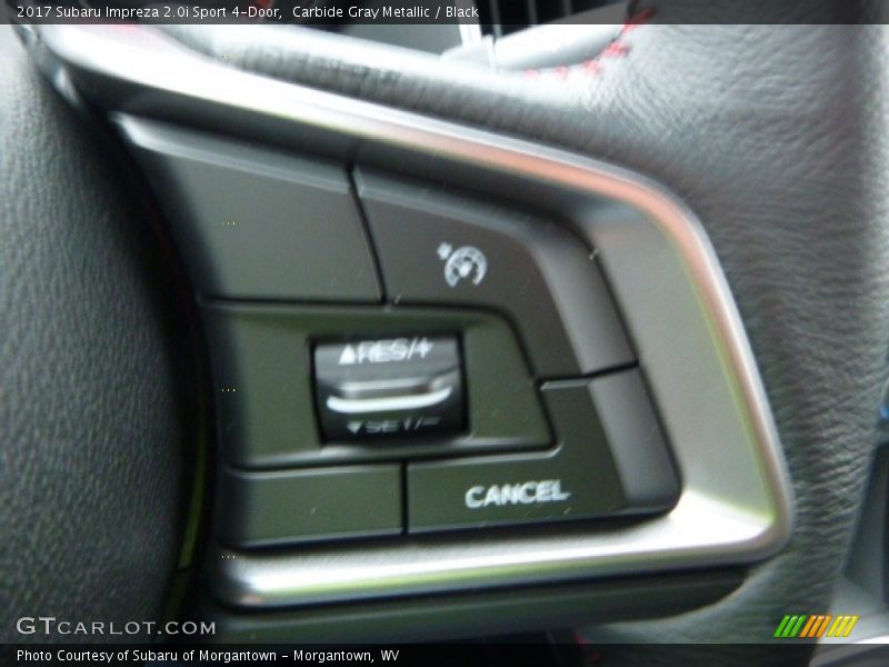 Carbide Gray Metallic / Black 2017 Subaru Impreza 2.0i Sport 4-Door