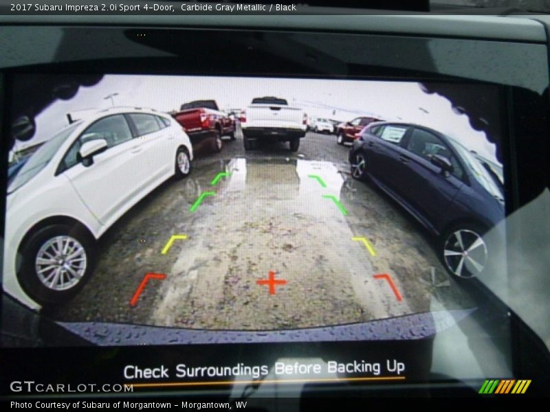 Carbide Gray Metallic / Black 2017 Subaru Impreza 2.0i Sport 4-Door