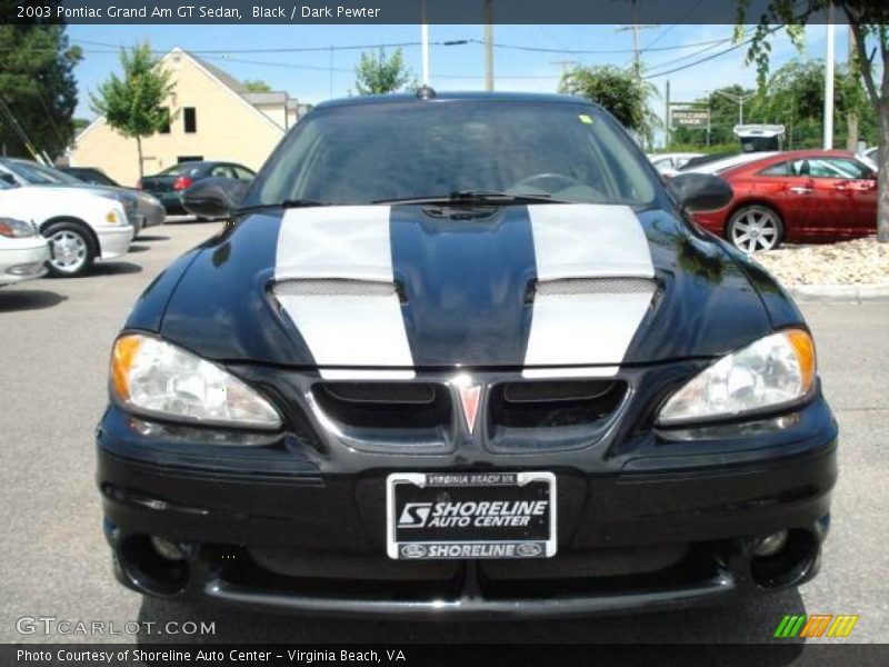 Black / Dark Pewter 2003 Pontiac Grand Am GT Sedan