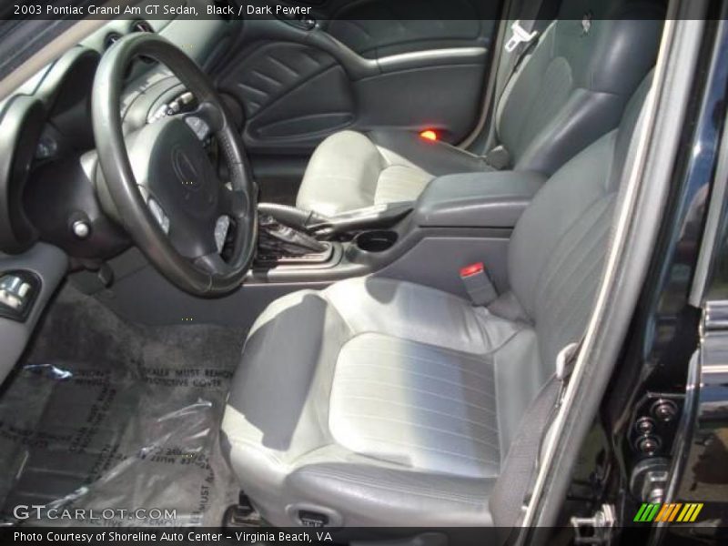 Black / Dark Pewter 2003 Pontiac Grand Am GT Sedan