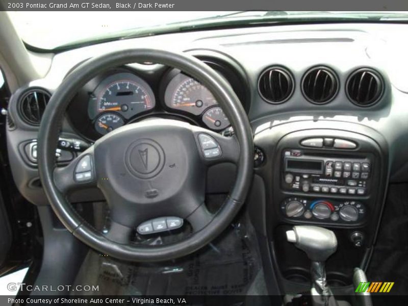 Black / Dark Pewter 2003 Pontiac Grand Am GT Sedan