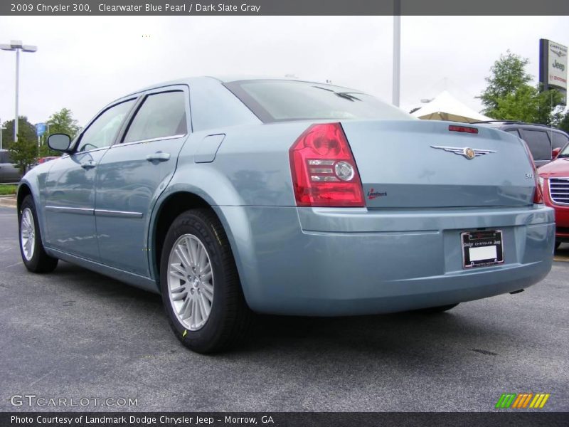 Clearwater Blue Pearl / Dark Slate Gray 2009 Chrysler 300