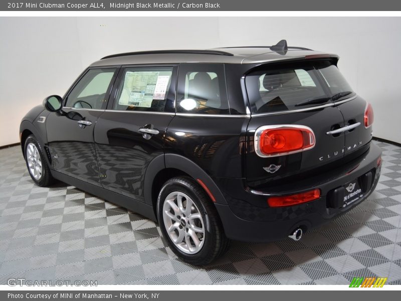 Midnight Black Metallic / Carbon Black 2017 Mini Clubman Cooper ALL4