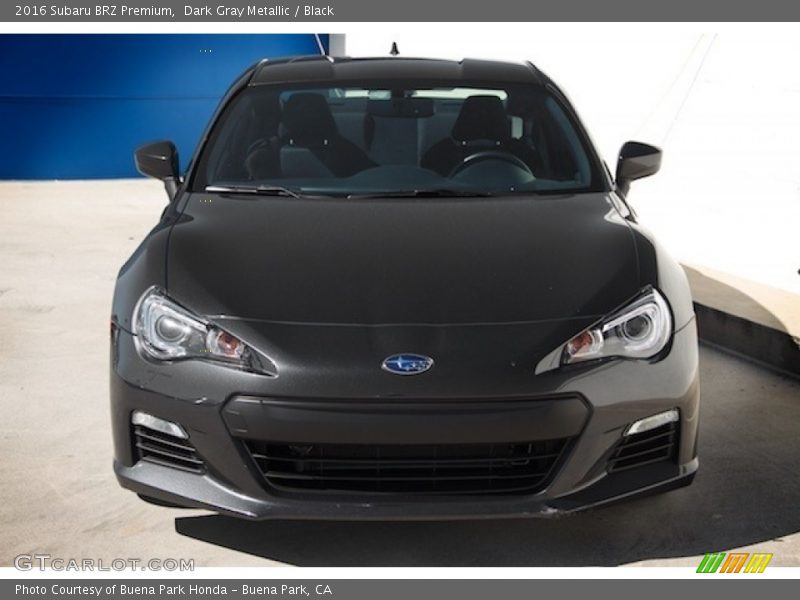 Dark Gray Metallic / Black 2016 Subaru BRZ Premium
