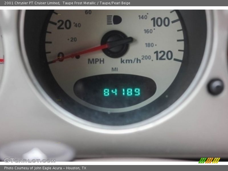 Taupe Frost Metallic / Taupe/Pearl Beige 2001 Chrysler PT Cruiser Limited