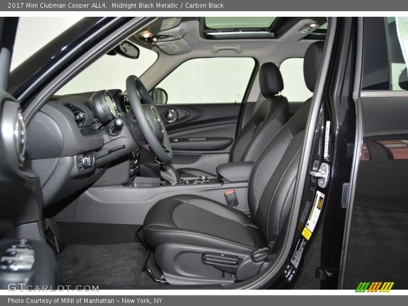 Midnight Black Metallic / Carbon Black 2017 Mini Clubman Cooper ALL4