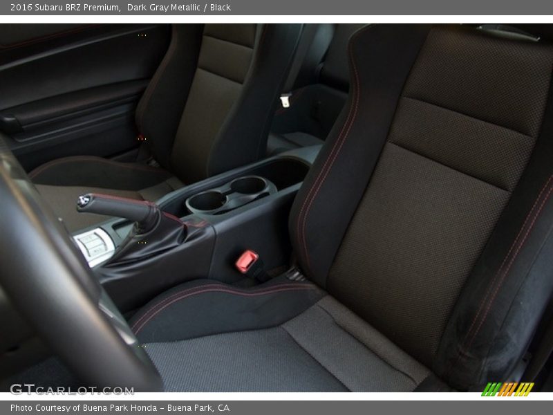 Dark Gray Metallic / Black 2016 Subaru BRZ Premium