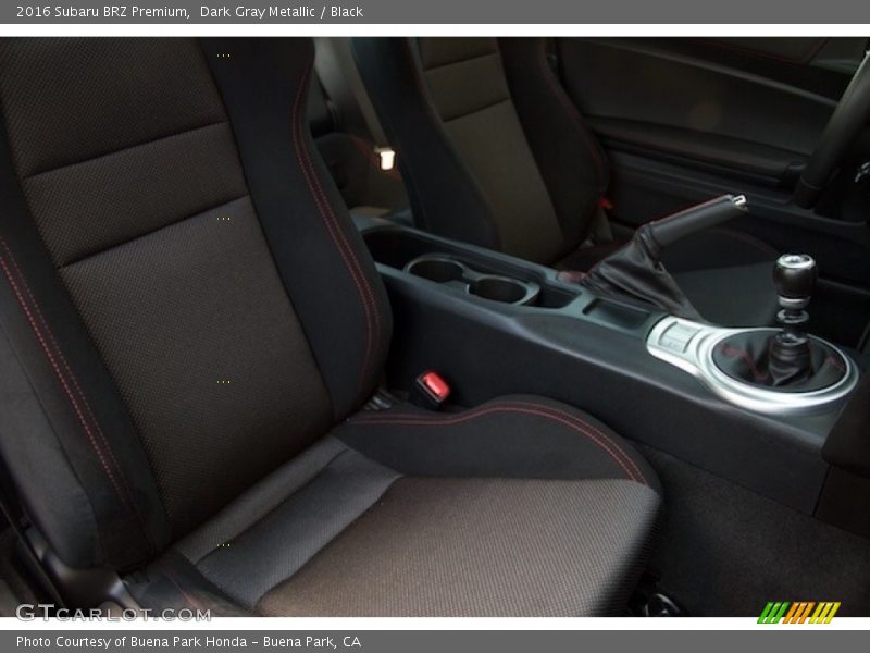Dark Gray Metallic / Black 2016 Subaru BRZ Premium
