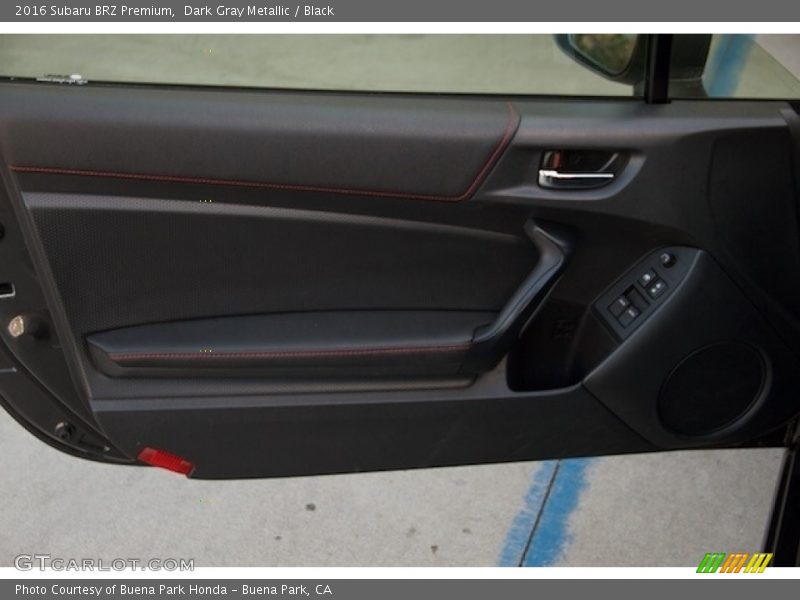 Dark Gray Metallic / Black 2016 Subaru BRZ Premium