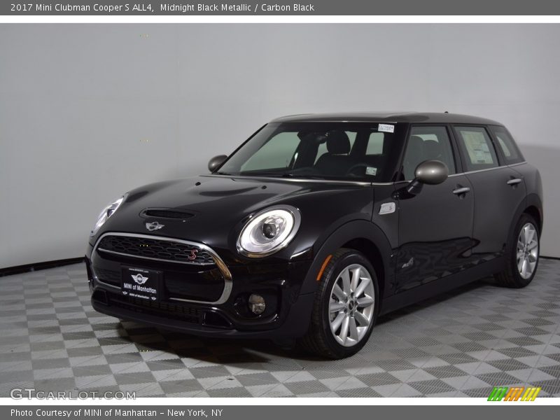 Midnight Black Metallic / Carbon Black 2017 Mini Clubman Cooper S ALL4