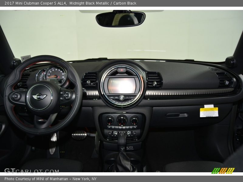 Midnight Black Metallic / Carbon Black 2017 Mini Clubman Cooper S ALL4