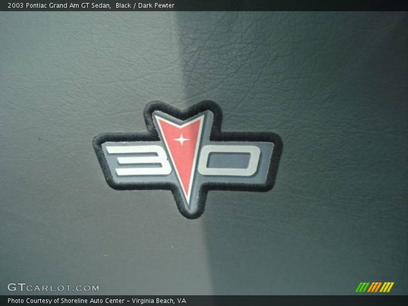 Black / Dark Pewter 2003 Pontiac Grand Am GT Sedan