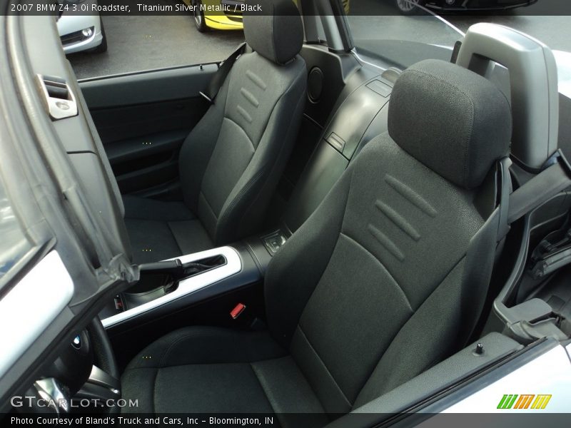 Titanium Silver Metallic / Black 2007 BMW Z4 3.0i Roadster
