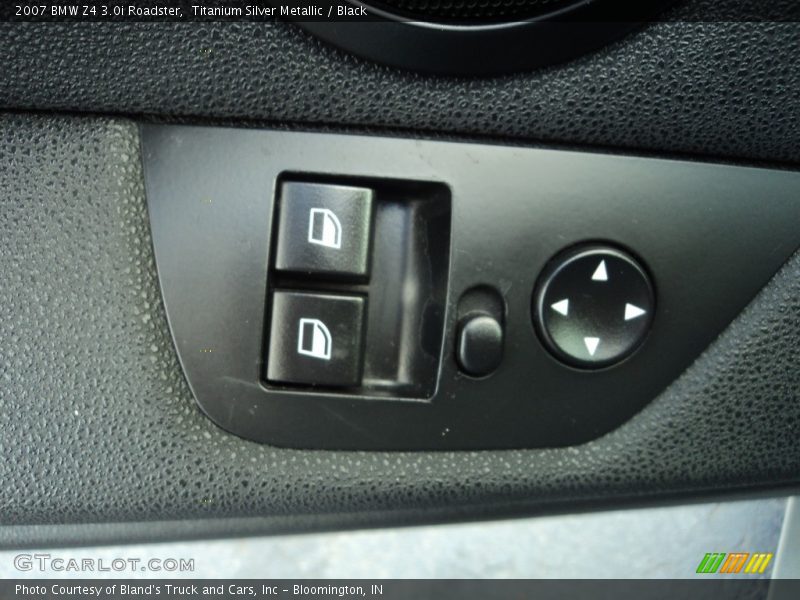 Titanium Silver Metallic / Black 2007 BMW Z4 3.0i Roadster