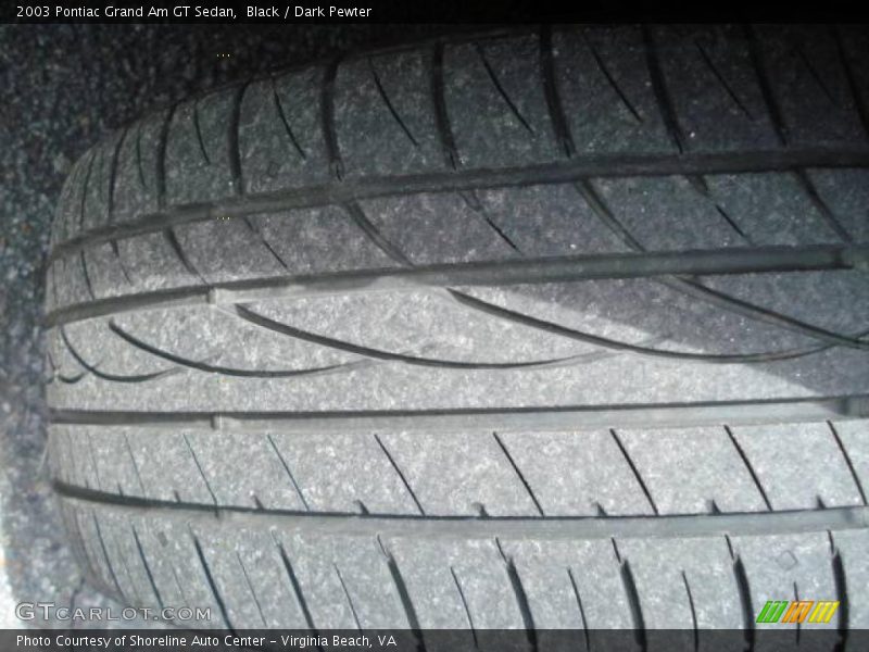 Black / Dark Pewter 2003 Pontiac Grand Am GT Sedan