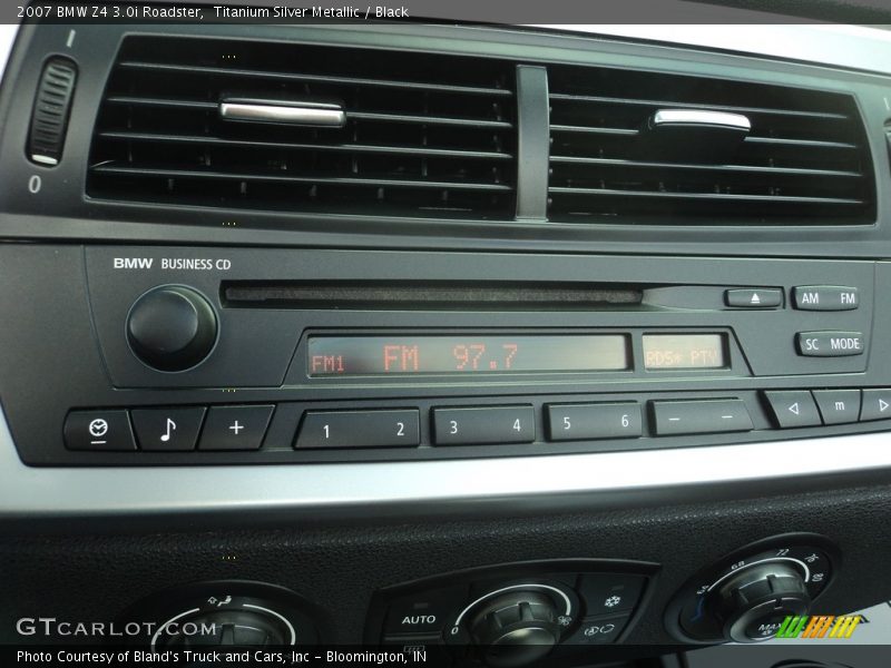 Titanium Silver Metallic / Black 2007 BMW Z4 3.0i Roadster