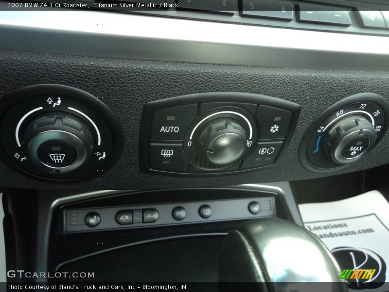 Titanium Silver Metallic / Black 2007 BMW Z4 3.0i Roadster
