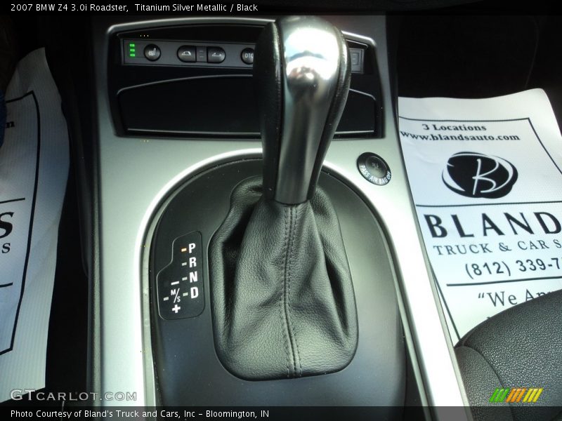 Titanium Silver Metallic / Black 2007 BMW Z4 3.0i Roadster