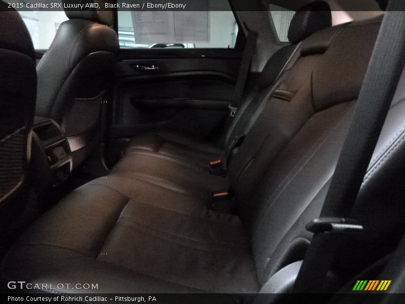 Black Raven / Ebony/Ebony 2015 Cadillac SRX Luxury AWD