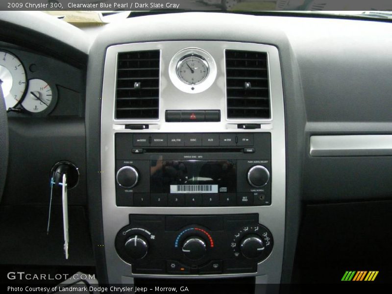 Clearwater Blue Pearl / Dark Slate Gray 2009 Chrysler 300