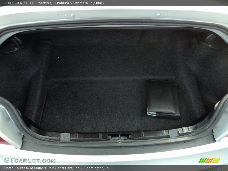 Titanium Silver Metallic / Black 2007 BMW Z4 3.0i Roadster