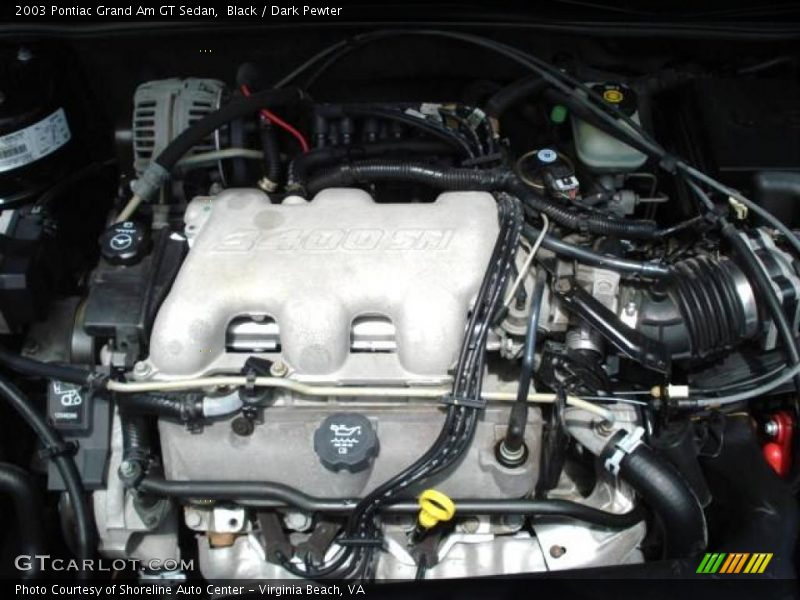 Black / Dark Pewter 2003 Pontiac Grand Am GT Sedan