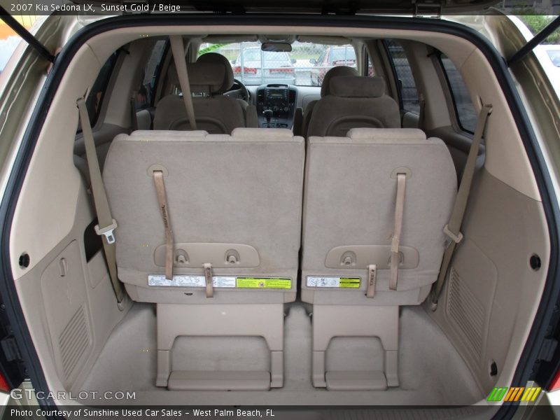 Sunset Gold / Beige 2007 Kia Sedona LX