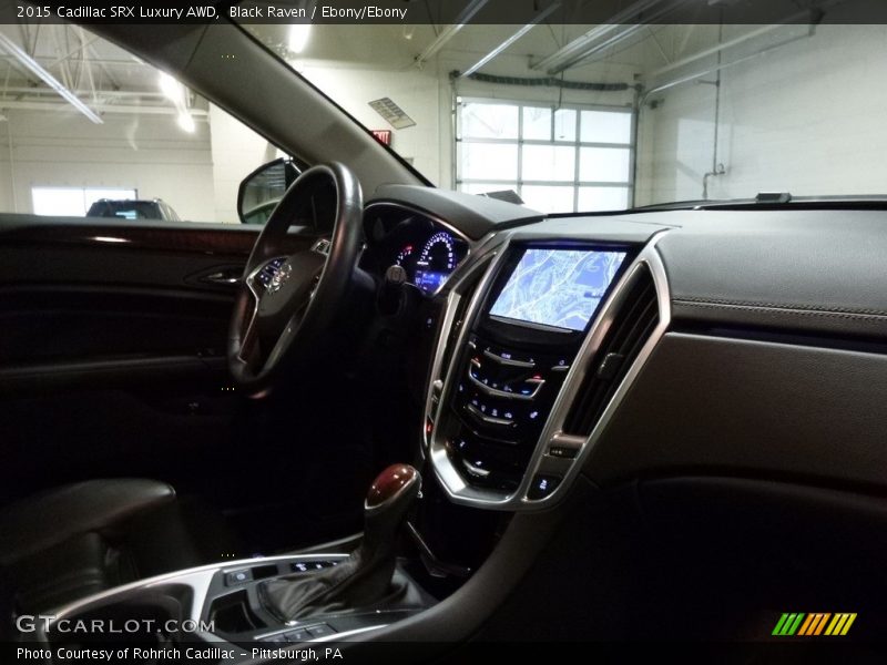 Black Raven / Ebony/Ebony 2015 Cadillac SRX Luxury AWD