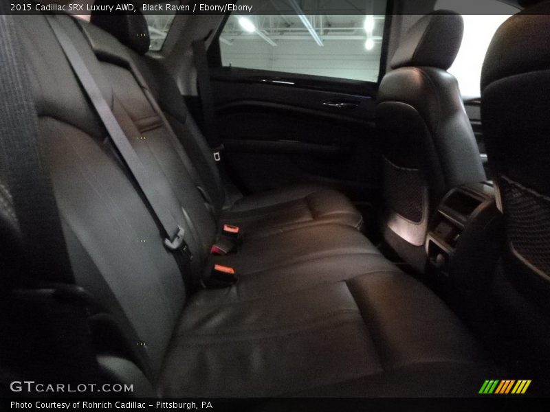 Black Raven / Ebony/Ebony 2015 Cadillac SRX Luxury AWD