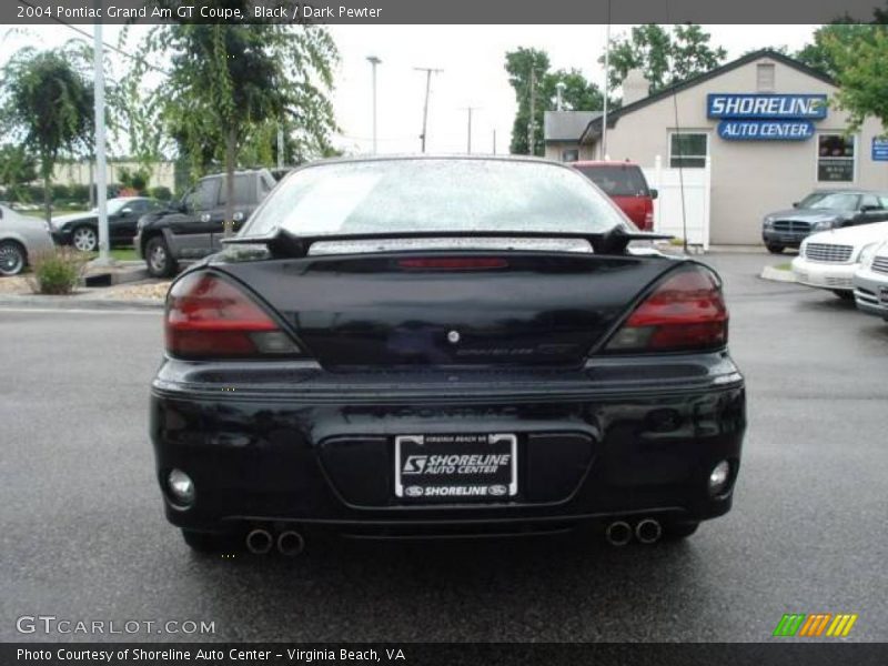 Black / Dark Pewter 2004 Pontiac Grand Am GT Coupe