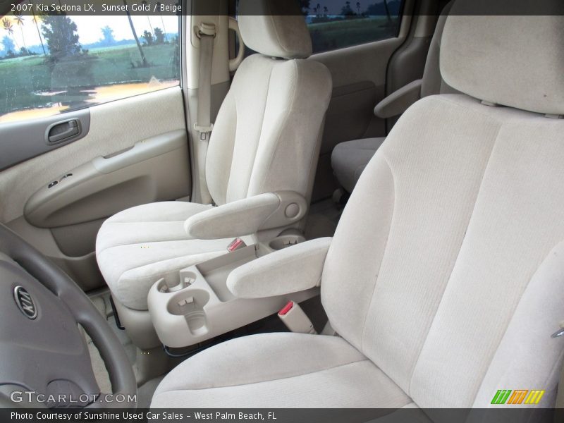 Sunset Gold / Beige 2007 Kia Sedona LX
