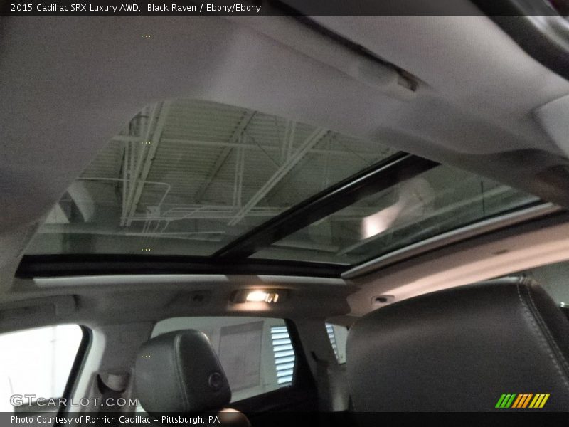 Black Raven / Ebony/Ebony 2015 Cadillac SRX Luxury AWD