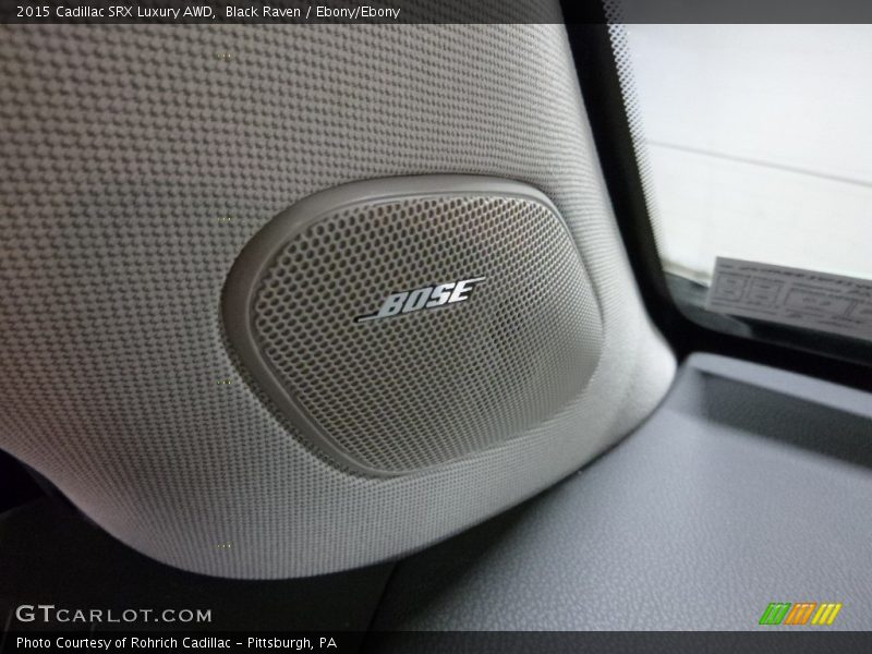 Black Raven / Ebony/Ebony 2015 Cadillac SRX Luxury AWD