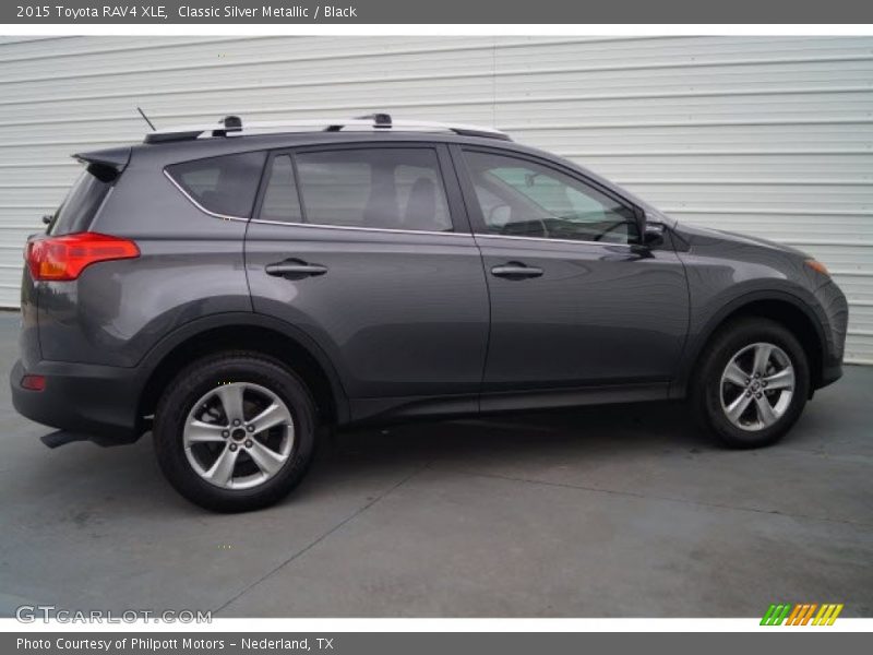 Classic Silver Metallic / Black 2015 Toyota RAV4 XLE