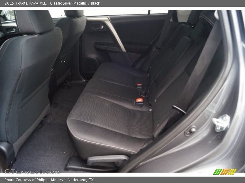 Classic Silver Metallic / Black 2015 Toyota RAV4 XLE