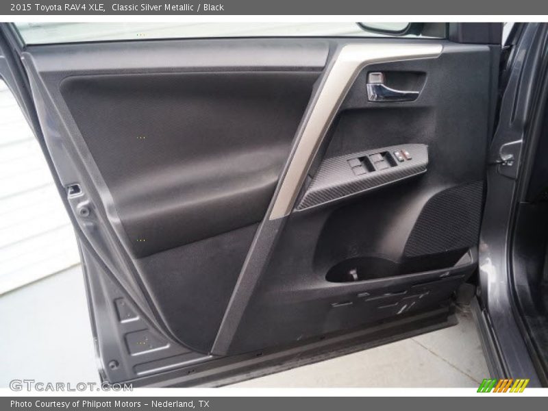 Classic Silver Metallic / Black 2015 Toyota RAV4 XLE