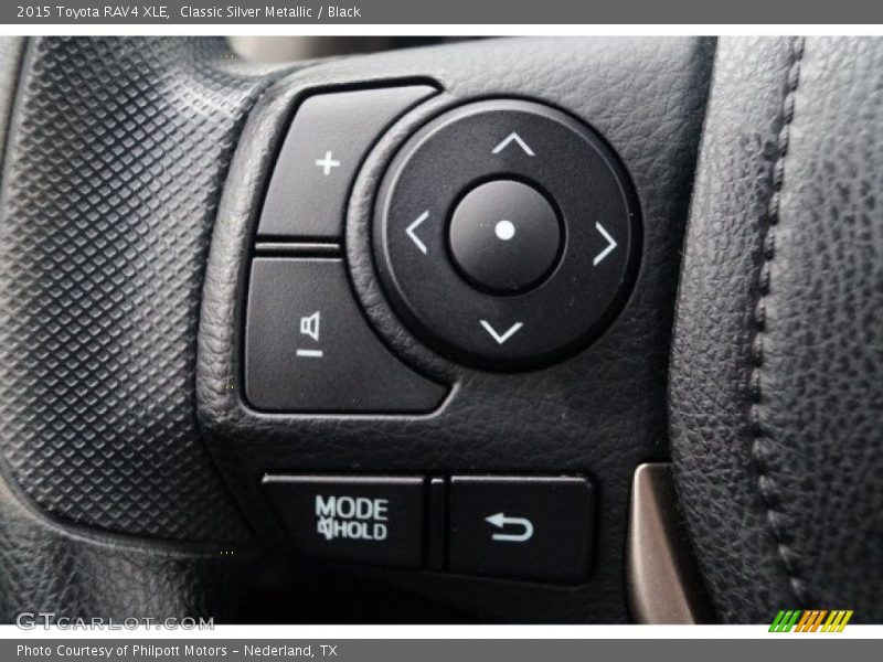 Classic Silver Metallic / Black 2015 Toyota RAV4 XLE