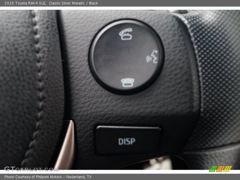 Classic Silver Metallic / Black 2015 Toyota RAV4 XLE