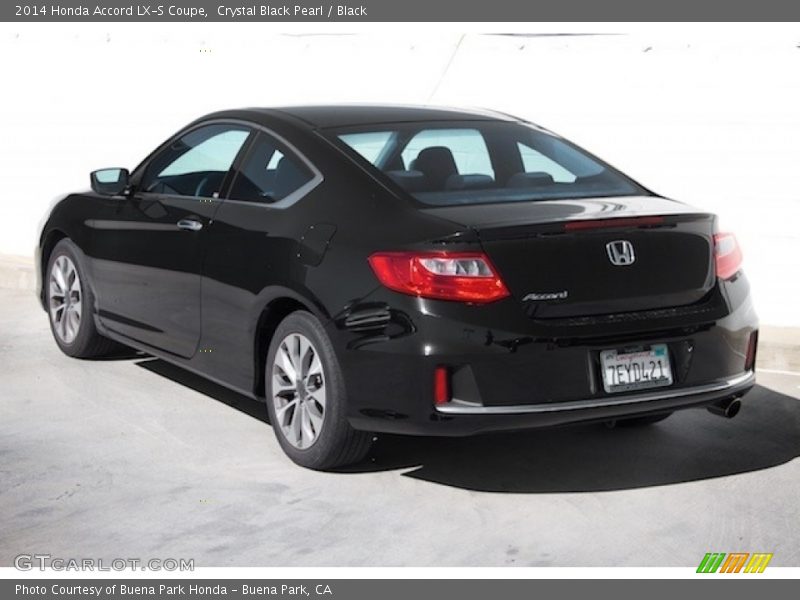 Crystal Black Pearl / Black 2014 Honda Accord LX-S Coupe