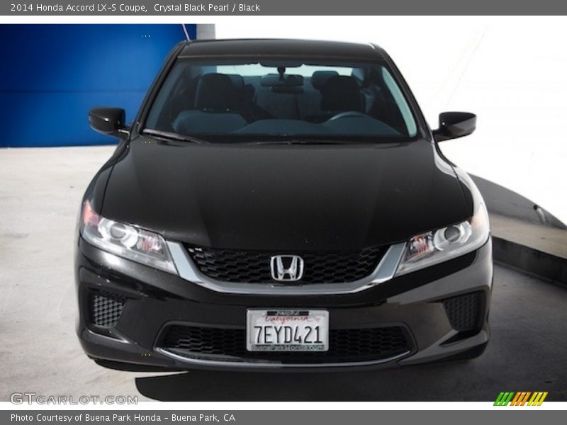 Crystal Black Pearl / Black 2014 Honda Accord LX-S Coupe