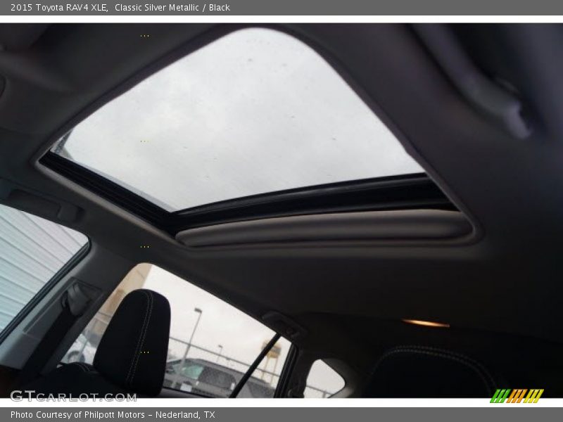 Classic Silver Metallic / Black 2015 Toyota RAV4 XLE