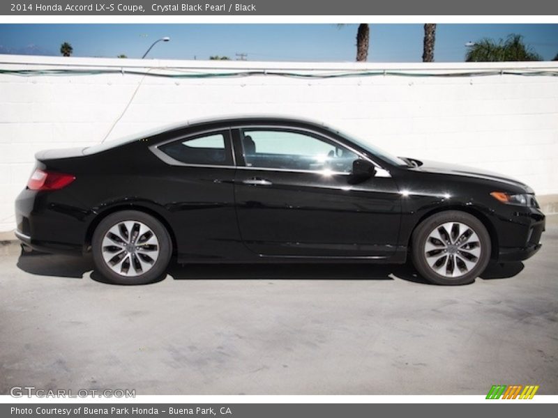 Crystal Black Pearl / Black 2014 Honda Accord LX-S Coupe