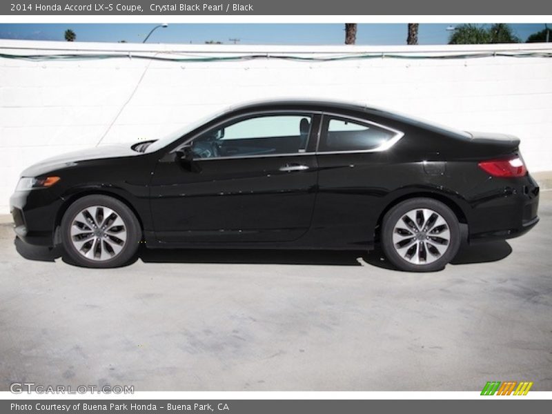 Crystal Black Pearl / Black 2014 Honda Accord LX-S Coupe