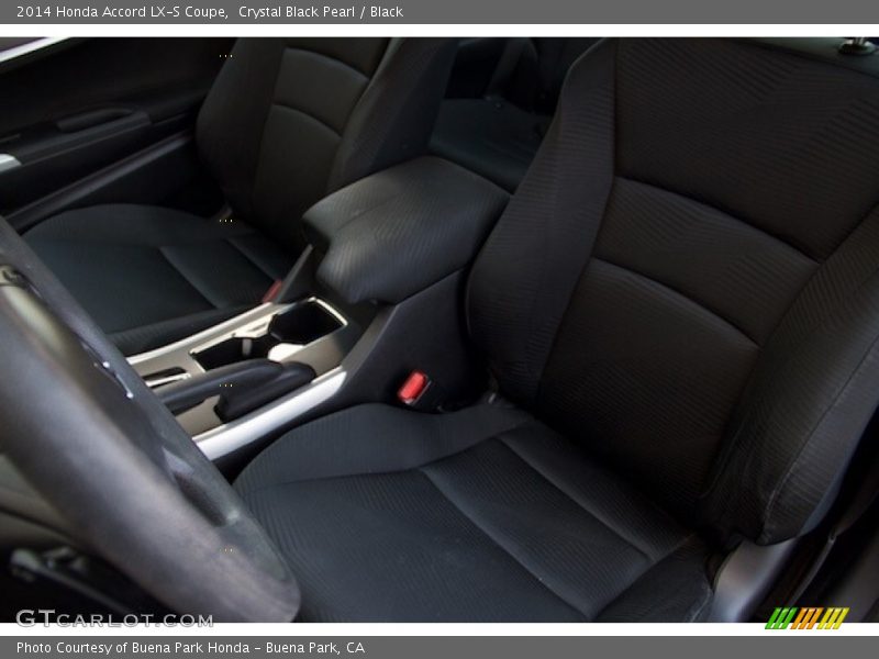 Crystal Black Pearl / Black 2014 Honda Accord LX-S Coupe
